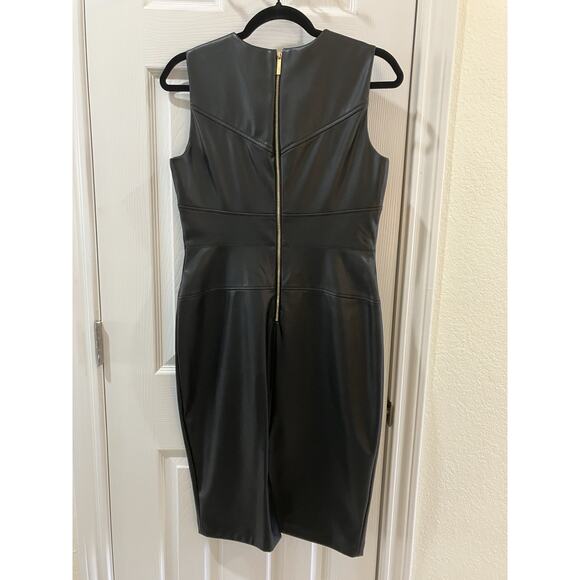 Calvin Klein Black Midi Dress NWOT size 6 Perfect for the Holidays/Fall Season - Picture 5 of 10